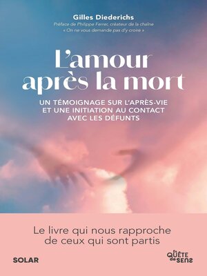 cover image of L'amour après la mort